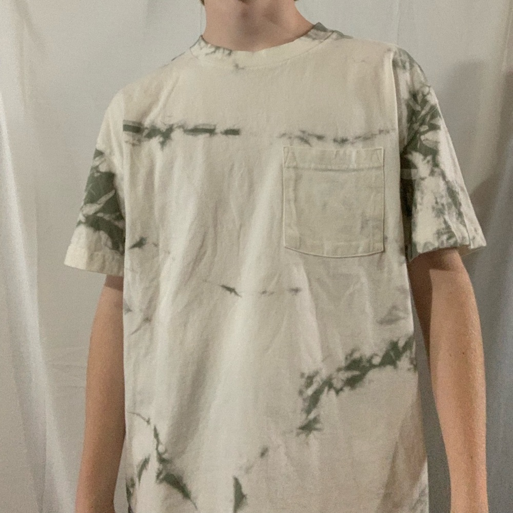 Green Tie Dye